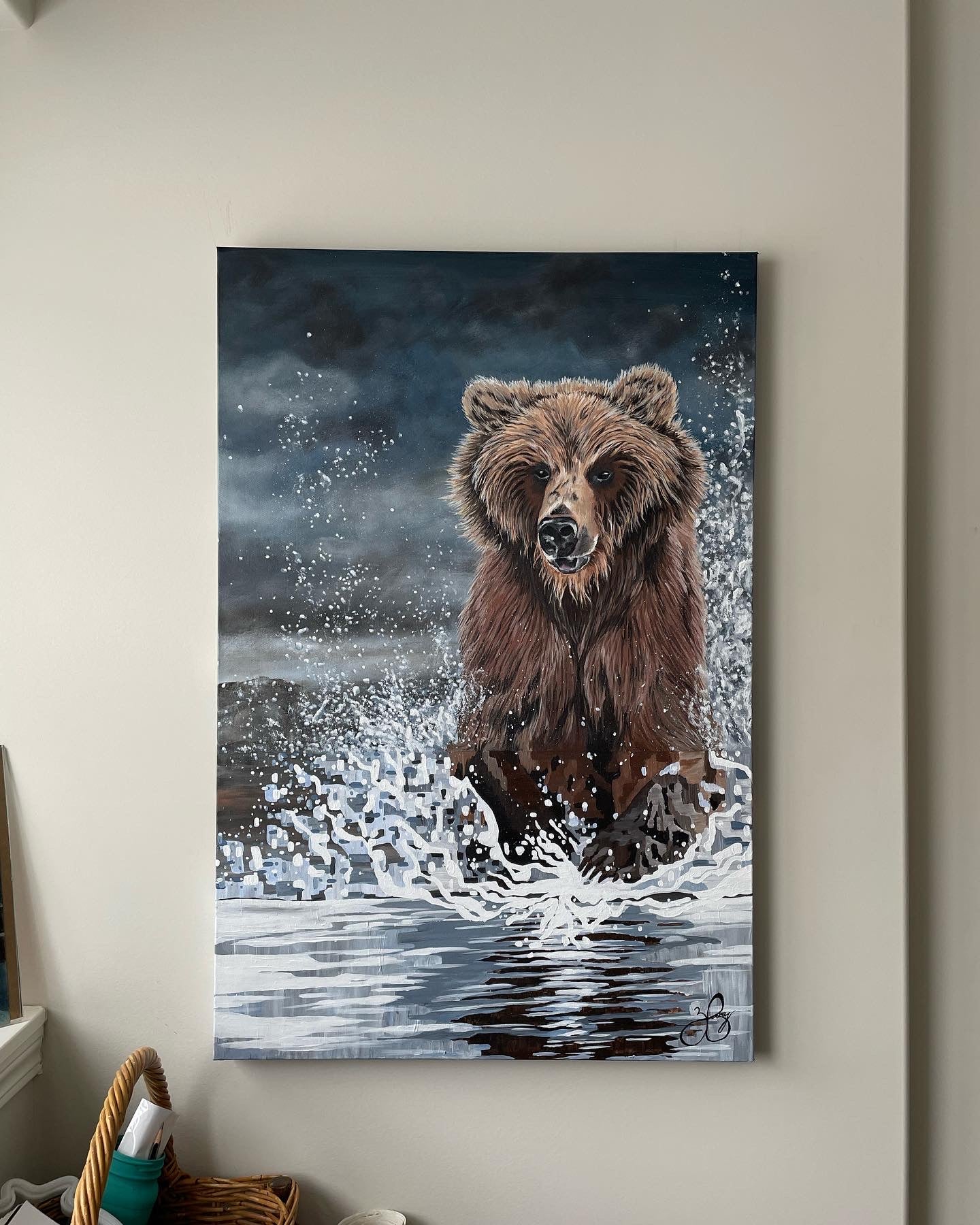 “Unbound” Acrylic, (Original Painting)