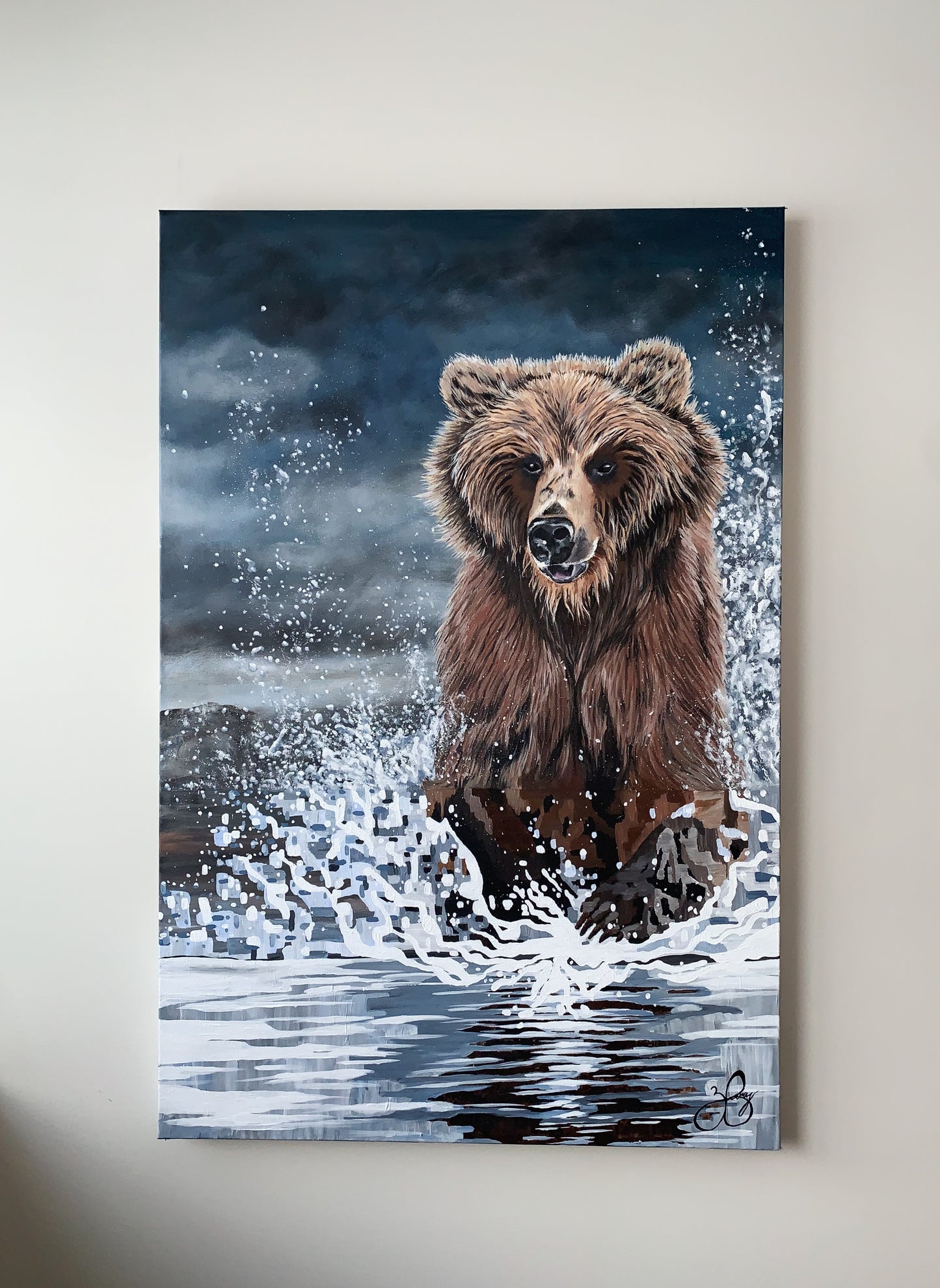 “Unbound” Acrylic, (Original Painting)