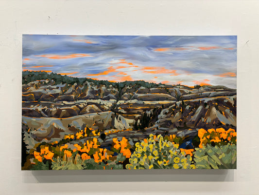 “Cache Creek” Oil, (Original Painting)